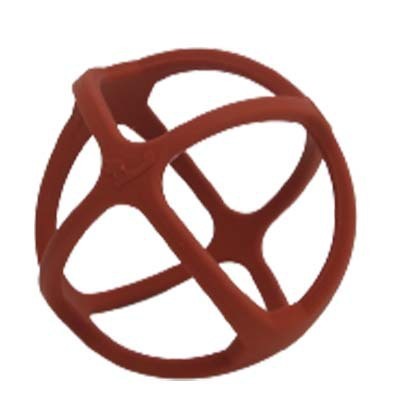 Dinosaur [Stereoscopic Sphere]Brick red