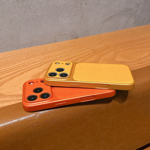 Funda de Cuero Real con Textura de Lichi Premium para iPhone 17 Pro Max, Funda Protectora Delgada a Prueba de Golpes para iPhone 16, 6.9 Pulgadas, Negra - Product Image 3