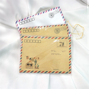Fabricantes Custom 8 unids/pack Mailable Classic Kraft Paper Business & Wallet Style Letras Sobres - Product Image 4