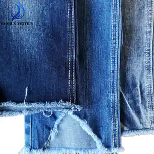 2012 TR stretch cotton polyester moderate weight denim fabric for sale