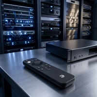 RCT3016 Centro de Entretenimiento Definitivo, Control Remoto de 19 Teclas con Código de Aprendizaje, Alcance de 20 m para TV/Proyector y Sistemas de Cine en Casa
