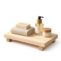 Support de Savon en Bois pour Cuisine et Salle de Bain – Plateau sur Pied pour Évier – Décoration Maison et Cuisine – Vente Chaude Usine