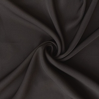 Vente en Gros Moins Cher Abaya Musulmane Formelle Tissu Nida Noir