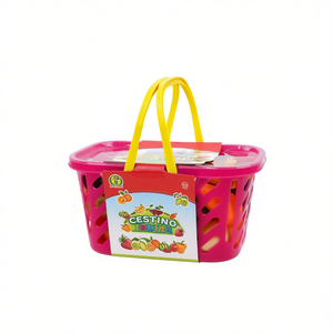 Panier à fruits Cestino 25x18x14 cm avec poignées pour enfants, jouet de cuisine pour jeux d'imitation - Product Image 2