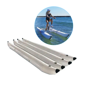 <strong>Wholesale</strong> PVC Inflatable Sea Banana <strong>Pontoons</strong> Boat Tubes for Floating Water Bike - Product Image 2