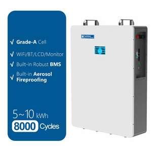 Système <span class=keywords><strong>de</strong></span> stockage d'énergie solaire hybride hors réseau avec <span class=keywords><strong>batterie</strong></span> au lithium LiFePO4, onduleur CAN IP65 et BMS pour la maison - Product Image 1