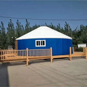 Bon feutre isolation yourtes tente Camping en plein air yourte étanche hiver mongol Ger résistance aux UV 13ft yourtes tente - Product Image 5