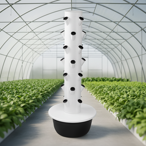 Jardin <span class=keywords><strong>vertical</strong></span> hydroponique à 9 étages, 165 cm de hauteur, 36 trous de plantation, pour la maison, la cuisine, le balcon, la serre - Product Image 1