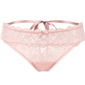 Strings sexy en dentelle européens et américains pour femmes, mettant en valeur les fesses, avec de fins découpes transparentes, taille basse. - Product Image 5