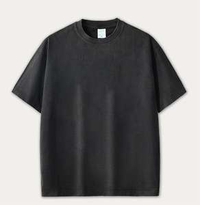 เสื้อยืดผ้าฝ้ายโอเวอร์ไซส์สำหรับทุกเพศเสื้อยืดวินเทจไม่ใส่100% - Product Image 1