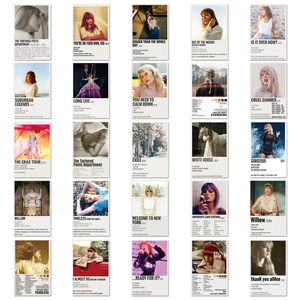 50 Pósters de la cantante estadounidense <span class=keywords><strong>Taylor</strong></span> <span class=keywords><strong>Swift</strong></span> con portadas de álbumes musicales - Product Image 3