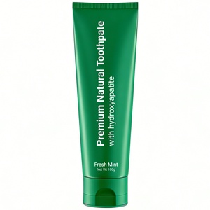 Pasta Dental Herbal sin Flúor con Menta, Venta al Por Mayor OEM, Limpieza Profunda del Aliento, Protección y Fortalecimiento con Nano Hidroxiapatita - Product Image 1