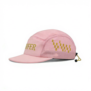 Gorra <span class=keywords><strong>de</strong></span> Running Sidifer Personalizada, Tela Ripstop, 5 Paneles, con Logotipo Serigrafiado, Ligera, para <span class=keywords><strong>Trail</strong></span> Running - Product Image 4