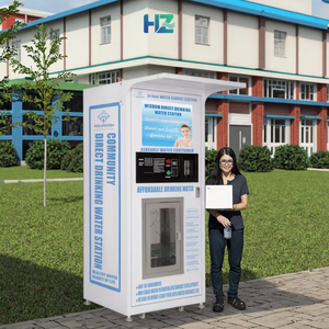 Huazheng tốt nhất điện thoại di động thẩm thấu ngược nước máy bán hàng tự động TOP-Of-The-line máy móc xử lý nước - Product Image 1