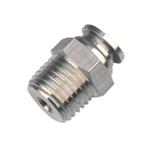 316L สแตนเลสนิวเมติกดันตรงทนต่อการกัดกร่อน, ความดันสูงอุณหภูมิท่อสัมผัสเดียว - Product Image 1