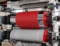 Mesin Pembuat Tas Kabin & Lembaran Plastik 2 Lapis HDPE/PS/ABS PC dengan Motor & Gearbox