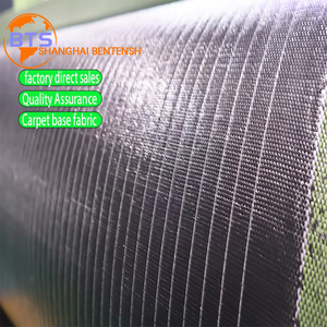 방수 PP 직조 천 지면 덮개 평직 카펫 베이스 원단 폴리프로필렌 섬유로 제작 - Product Image 2
