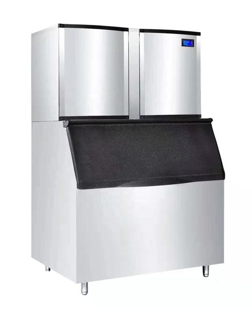 1ton Commercial Ice Maker Ice Cube Machine With French Tecumseh Compressor and Good Quality