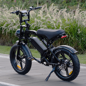 Fat Tire Bike Original V20 7 Speed Steel Frame Lithium Battery 48V 15Ah in EU USA Warehouse V20 <b>Electrically</b> Bike V20 V20 V20 - Product Image 4