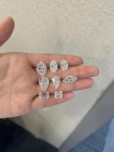 Diamante Sintetico IGI <span class=keywords><strong>GIA</strong></span> con Varie Forme di Taglio, Colore DEF, 1CT 1.5CT 2CT 3CT 4CT 5CT, Purezza VVS VS, Diamante Coltivato in Laboratorio HPHT CVD - Product Image 1