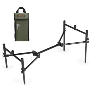 Supporto per canna da pesca staccabile Buzz Bar palo poggiatesta pieghevole porta canna da pesca retrattile con borsa per il trasporto - Product Image 1