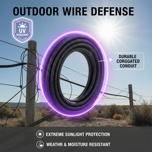 สายท่อสายไฟฟ้า PP แบบยืดหยุ่นทนทานต่อรังสี UV สำหรับอุตสาหกรรม - Product Image 5