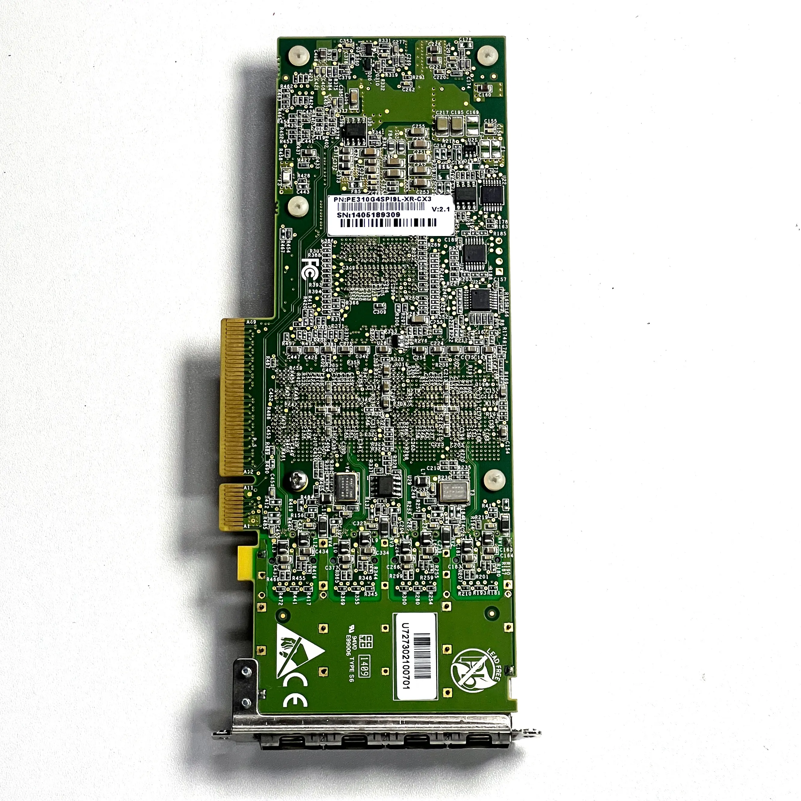 High Quality X520-DA4 Bulk Stock 10 Gb 4-Port SFP+ NIC X520-DA2 82599ES X710-DA2 Ethernet Card for desktop pc