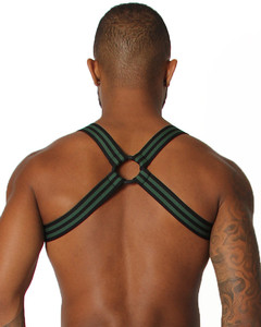 Harnais de corps supérieur pour <span class=keywords><strong>homme</strong></span>, design de luxe, en polyester et élasthanne de haute qualité, avec sangle élastique, style crop, <span class=keywords><strong>sexy</strong></span>, autoportant - Product Image 5