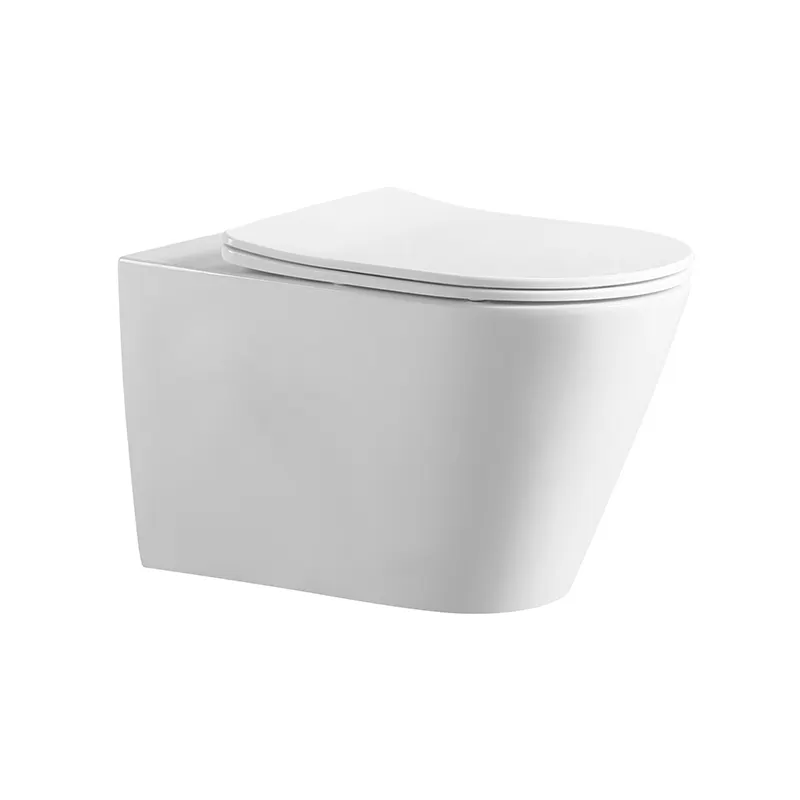 cheap ceramic sanitary ware washdown wall hung toilet commode for hotel bathroom equipment