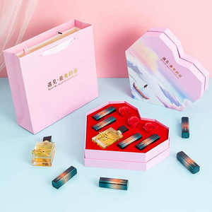 PBPK Luxury <b>Heart</b>-<b>Shaped</b> Gift <b>Boxes</b> Model PBX106 Made in US for Valentine's Day Birthday Gift Set Packaging - Product Image 1