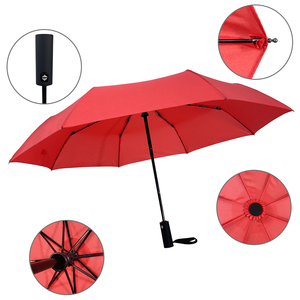 Ovida imperméable coupe-vent 8 côtes automatique grand <span class=keywords><strong>parapluie</strong></span> d'affaires 3 plis pour <span class=keywords><strong>homme</strong></span> femmes <span class=keywords><strong>parapluie</strong></span> pliant automatique - Product Image 2