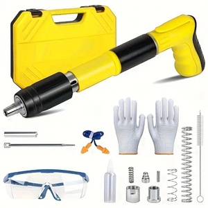 Mini Gun Staple Gun Household Nail Gun Concrete Special Gun Nail Line Channel Steel Staple Gun Wall Ceiling Tool - Product Image 4