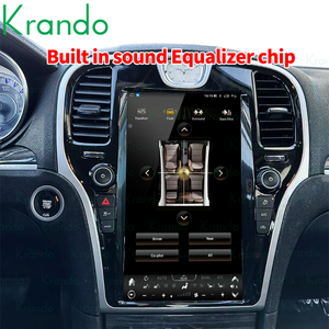 Автомобильный Головной блок 13,6 "Tesla Style для Chrysler 300C 2013 - 2017 мультимедиа 4G беспроводная навигация для автомобилей 8 + 256G - Product Image 2