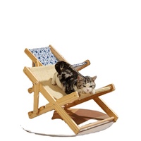 Arbre à chat multifonctionnel avec hamac, griffoir, poteau en sisal multifonctionnel, lit pour chat, meubles d'intérieur pour animaux de compagnie toute l'année