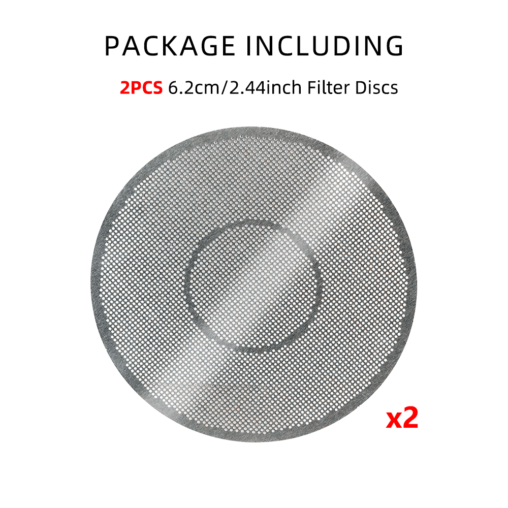 Argent (2 écrans filtrants de 62 mm)