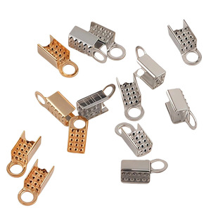 Clip On Necklace <b>Bracelet</b> Connector Buckle <b>Metal</b> Plated DIY Jewelry Findings Gold Silver White KKC Gold - Product Image 3