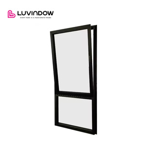 Úc tiêu chuẩn hiện đại Nhà ban công nhôm Cửa Sổ Khung hẹp kính cường lực tác động bão Swing khách sạn - Product Image 3