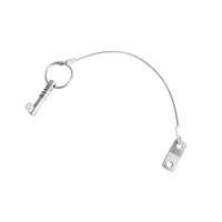 Goupille à dégagement rapide en acier inoxydable 316 avec anneau de traction pour bâche de bateau, accessoires de quincaillerie marine