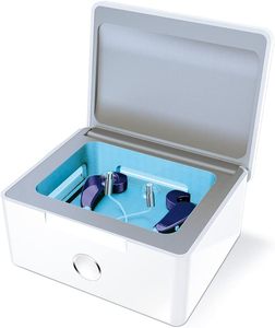 Séchoir électronique pour appareil auditif et accessoire de déshumidificateur Kit de boîte à lumière ultraviolette élimine l'humidité de la sueur des appareils auditifs - Product Image 2