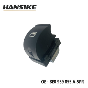 Interruptor de <span class=keywords><strong>Elevalunas</strong></span> Eléctrico OEM 8E0959855A para <span class=keywords><strong>Audi</strong></span> <span class=keywords><strong>A4</strong></span> <span class=keywords><strong>B6</strong></span> B7 (8E) 2002-2008, Panel de Control Principal de la Puerta del Conductor con Bloqueo - Product Image 3