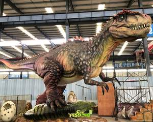 Modèle de <span class=keywords><strong>dinosaure</strong></span> animatronique <span class=keywords><strong>Indominus</strong></span> <span class=keywords><strong>Rex</strong></span> artificiel de 15 m, dinosaures personnalisés pour le parc jurassique - Product Image 3