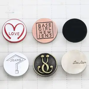 HENGWEI Brand High Quality Metal Round Jeans Button 2g 17mm/20mm