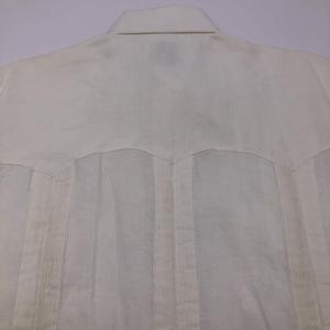 Vendita diretta in fabbrica <span class=keywords><strong>camicia</strong></span> Guayabera a manica lunga in <span class=keywords><strong>lino</strong></span> 100% solido per gli uomini - Product Image 4