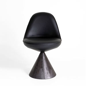 <span class=keywords><strong>Chaise</strong></span> <span class=keywords><strong>de</strong></span> salle à manger ergonomique convertible <span class=keywords><strong>scandinave</strong></span> contemporaine, écologique, base pivotante à 360°, siège en tissu doux, pieds en bois massif - Product Image 4