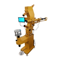 Collimateur optique avec écran pour la calibration des niveaux de station laser F550CCD-D4A, support d'instrument de topographie