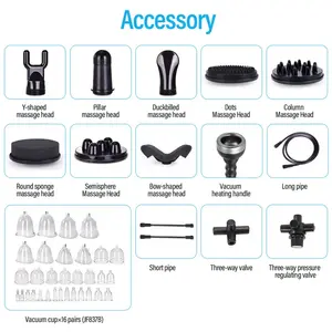 Máquina 3 en 1 G8 de Masaje por Vibración, Vacumterapia, Eliminación de Grasa, Levantamiento de Glúteos y Senos, Moldeadora Corporal en Forma de S - Product Image 3