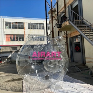 Tùy chỉnh thiết kế lớn trong suốt nhựa <span class=keywords><strong>PVC</strong></span> quảng cáo <span class=keywords><strong>Inflatable</strong></span> Piggy ngân hàng <span class=keywords><strong>Inflatable</strong></span> Pig mô hình trong Bán nóng - Product Image 4