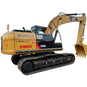 รถขุด320D2หนอนผีเสื้อแบบใช้แล้วปั๊มขนาดกลาง20ตันปั๊มเครื่องยนต์สภาพดีนำเข้าเซี่ยงไฮ้ - Product Image 1