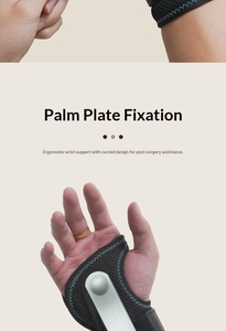 Soporte de Muñeca de Acero <span class=keywords><strong>para</strong></span> Hombres con Esguinces Deportivos, Férula Fija Extraíble, Protector de Palma Presurizado, Protección <span class=keywords><strong>para</strong></span> Articulaciones - Product Image 6