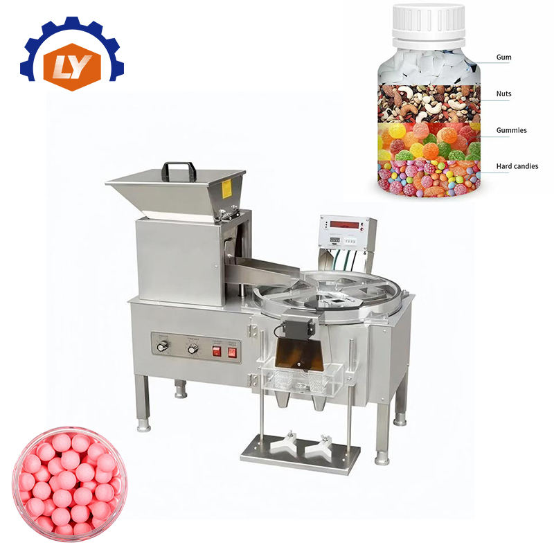 Semi Automatic Professional Chewing Gum Candy Counting Machine Bean ...